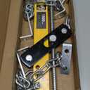 YELLOW JACKET Engine Load Leveler 1500lbs Steel Engine Hoist Shop Crane Accessory with Adjustable Handle