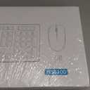 Wireless Keyboard and Mouse Combo, FullSized Wireless Keyboard and Adjustable DPI Mouse, 2.4GHz USB Receiver, Keyboard and Mouse for PC, Windows, Desktop, Laptop (Mint Green and White)