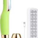 Sonic Dermaplane Razor for Women Face, Sonic Edge Technology, Facial Hair Removal for Women, Peach Fuzz, Dermaplaning Tool for Face, A015