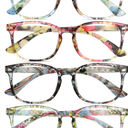 BLS BLUES Reading Glasses for Women/Men, Readers for Women/Men, Eye glasses, Blue Light Reading Glasses, Cheaters, Eyeglasses