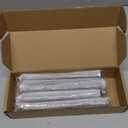 Goldenwarm 5 Pack Black Square Bar Cabinet Pull Drawer Handle Stainless Steel Modern Hardware for Kitchen and Bathroom Cabinets Cupboard,Center to Center 6-1/4in(160mm) Handles for Kitchen Cabinets