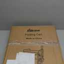 Collapsible Wagon Cart Foldable Beach Wagon with All-Terrain Wheels - 380 LBS Heavy Duty Grocery Cart for Shopping, Beach, Camping, Sports, Garden (Black)