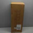 52.76" Tall Narrow Bathroom Storage Cabinet with Doors and Adjustable Shelves Plastic Slim Bathroom Storage Organizers Small Space Saver for Laundry Room Dorm Kitchen Quick Assembly, White