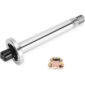 738-1186 Spindle Shaft Fits for MTD/Tory Bilt/Cub Cadet Lawn Mower 738-1186A 753-06348 Stainless Steel Drive Shaft Included Nut Parts Replace# 912-0417A GW-7120417A 753-05549
