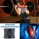 Mercase Back Brace for Lower Back Pain, Lumbar Support Back Brace Relief from Back Pain, Herniated Disc, Sciatica-Breathable Back Support Belt Under Clothes for Men Women with 4 Stays, L(33.5-45.2")