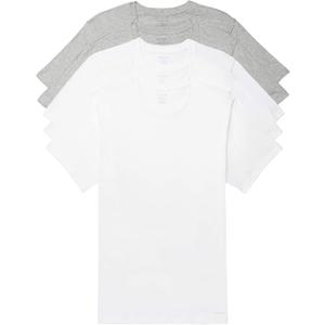 Calvin Klein Men's Cotton Classics 5-Pack Undershirts, Size XL