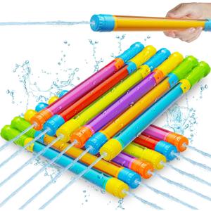 Water Gun Squirt Toys for Kids Adults: 12 PCS Outdoor Blaster Water Guns for Kids Age 3-4-5-8-12 Bulk - Fun Water Squirter Toy for Swimming Pool Beach Summer Outside Party Games