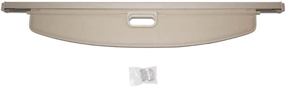 Car Trunk Cargo Cover for Cadillac SRX 2010 2011 2012 2013 2014 2015 2016 Retractable Rear Trunk Security Shield Waterproof Rear Luggage Curtain Cover Interior Accessories,Beige (normal)