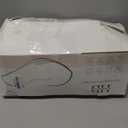 Cervical Neck Pillow - Side Sleeper Pillow for Neck Pain Relief, Soft Ergonomic Memory Foam Pillows Ice Silk Zipperless Pillowcase, Eco-Friendly and Durable Material (White)