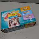Purina Friskies Wet Cat Food Variety Pack, Tasty Treasures Prime Filets (With Ocean Fish and Tuna, With Chicken and With Turkey) - 5.5 Ounce (Pack of 12) (EXP 06/01/28)