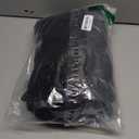 GLAMBURG 100% Cotton 2 Pack Oversized Bath Towel Set 28x55 Inches, Ultra Soft Highly Absorbant Compact Quickdry & Lightweight Large Bath Towels, Ideal for Gym Travel Camp Pool - Black