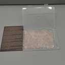 Polished Rose Quartz Crystal Chips 200 Pcs - 0.3" 10 oz Tumbled Stone Chips Crushed Sea Glass Stones, Jewelry Making