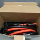 NOONE 0 Gauge 30 FT Heavy Duty Jumper Cables - 1000Amp Quick Connect Automotive Booster Jumper Cables for Car, SUV and Trucks Battery - Jumper Cables Kit with Gloves, Goggles in Carry Bag