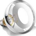 250W Heat Lamp Bulbs, 8000 Hours Rated, R40 Bathroom Shower Incandescent Light Bulb, Infrared Heating for Chickens, Reptiles, Pets, Food, E26 Base, 1 Pack