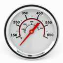 Grill Temperature Gauge for Char-Broil Grills, 3 Inch Diameter, Accurate BBQ Grill Smoker Thermometer Gauge Replacement