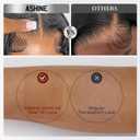 ASHINE 5x5 HD Lace Closure Straight Human Hair 5x5 Real HD Lace Closure Invisible Bleached Knots Pre Plucked with Baby Hair Natural Hairline 14 Inch