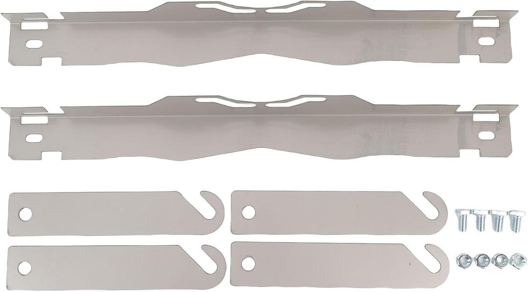Fafeicy Toe Alignment Tool Plate, Alloy Steel, Universal Hole Design Front Rear Alignment Check for Car Off Road Motorcycle UTV ATV Silver