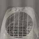 Comfort Zone Fan-Forced Electric Personal Indoor Space Heater. Adjustable Thermostat & Indoor Portable Ceramic Electric Space Heater