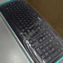 Logitech MK335 Quiet Wireless Keyboard and Mouse Combo - Black/Silver Keyboard and Mouse Combo Wireless, Ambidextrous