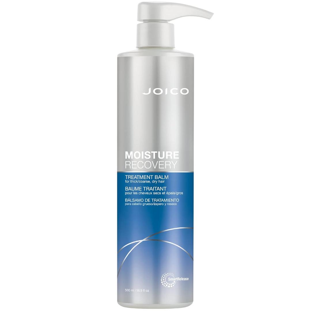 Joico Moisture Recovery Treatment Balm | For Thick, Coarse, Dry Hair | Replenish Moisture | Restore Smoothness & Elasticity | Strengthen Hair | Reduce Breakage & Frizz | With Jojoba Oil & Shea Butter