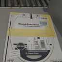 KOHLER 4639-RL-95 Cachet ReadyLatch Round Toilet Seat Soft Close, Ice Grey
