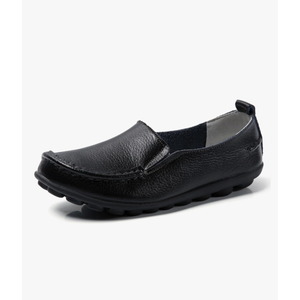Sunporx Women's Driving Moccasins Loafers Comfortable Slip on Leather Casual Walking Shoes 44