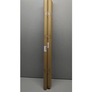 Bathroom Framless Shower Glass Door Bottom Seal Strip, 2PCS 36 Inch Long PVC Clear Seal Strips for 5/16"(8MM) Glass Door, to Stop Water Leakage