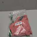 Acelitt Women's Summer Dresses 2025 Beach Casual Deep V Neck Loose Sundress Short Sleeve Mini Dress (Medium, X-cinnamon)