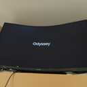 SAMSUNG 32" Odyssey G55C Series QHD 1000R Curved Gaming Monitor, 1ms(MPRT), HDR10, 165Hz, AMD Radeon FreeSync, Eye Care, Glare Free, Sharp Resolution LS32CG550ENXZA