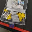 Sliding Window Locks,for Horizontal Sliding Windows,Window Security Lock with Key,Adjustable Aluminum Easv to Install Window Stopper,Window Locks for Up and Down Windows (10 Sets Silver)