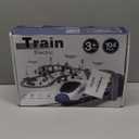 Train Sets for Boys 4-7, Battery Operated Train Set with Tracks(Magnetic Connection), Compatible with Thomas, Brio, Chuggington, Gifts for 3 4 5 6 Years Old (City)