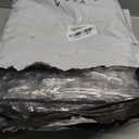 8' X 12' Clear Vinyl Tarp, 14 Mil Clear Tarps Heavy Duty Water Resistant, 400g/m Thickened Tear Resistant with Metal Grommets, for Patio Porch and Garden Chicken Coop