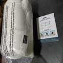 Emircey Clinical-Level Relief Cervical Neck Pillow for Sleeping, Orthopedic Contour Memory Foam Pillow for Side Sleepers, Cooling Reading Pillow for Neck Relief, Ergonomic for Back Stomach Sleepers (Snow White)