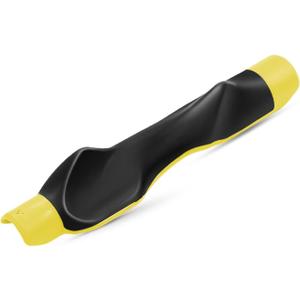 3 x Clip-On Golf Grip Trainer, Golf Swing Training Aid for Improving Proper Hand Positioning (BLACK+YELLOW)