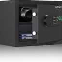 AEGIS Small Safe Box with Programmable Digital Keypad, Money Safe Lock Box for Home Office Hotel, 0.8 Cubic Feet, 9.84 x 13.78 x 9.84