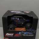 Losi 1/18 Mini LMT Son Uva Digger 2S 4X4 RTR Brushed Monster Truck Battery & Charger Included Blue LOS01026T2
