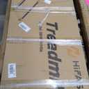 Walking Pad Treadmill, 3 in 1 Foldable Under Desk Treadmills for Home Office, Small Walking Pad with Incline Handle Bar, 300lbs Capacity 2.5HP Portable Running Machine with APP Remote Control (Orange)