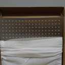 16 inch Brushed Nickel Large Rain Shower Head - All Metal 304 Stainless Steel, Full Body Rainfall Shower with 324 Silicone Nozzles - Waterfall Bathroom Square Showerheads, Ceiling Mounted