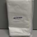 Precoco White Pillow Cases Standard Size-100% Cotton Pillowcase Covers with Zipper Hidden, Breathable & Ultra Soft/Pillow Covers for Easy Care, Set of 2