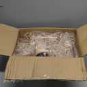 Qunclay 18 Pieces Crystal Candle Holders Bulk Candle Stick Holder Centerpieces for Table Wedding Centerpieces Crystal Decorative Tealight Dining Table Decor for Party(Gold)