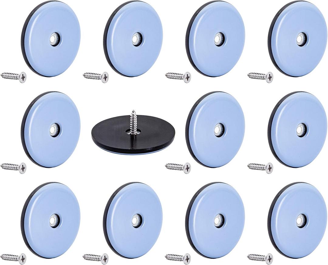 Furniture Slider Pads, Table/Chair/Cabinet/Sofa Glide, Protect the Floor by Sliding Like Magic, Install the Bottom of the Furniture (2 inch Base)