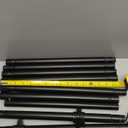 Support poles, black