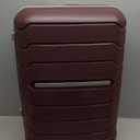 Samsonite Freeform Hardside Expandable with Double Spinner Wheels, Merlot, Checked-Medium 24-Inch