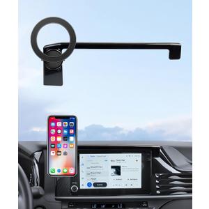 Car Phone Holder for Toyota Camry LE/SE 2025-2026 Accessories 8-Inch Screen Fixed Clip, 360 Rotation Phone Mount Compatible with MagSafe, Cell Phone Holder that Does Not Affect Air Vent