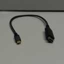 Short USB C to HDMI Cable 1FT, [4K@60Hz] USBC to HDMI Cable Type C to HDMI Cord Compatible with Thunderbolt 3/4/5, iPhone 17/16/15 Series/MacBook Pro Air/Mac mini 2024/iPad Pro/Pixel/Galaxy S25