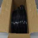 16/3 10A 125V 1250W 100 Ft Outdoor Extension Cord Waterproof, Weatherproof & Flame Retardant Black 3 Prong Power Cord Outside for Lawn & Garden, SJTW ETL Listed