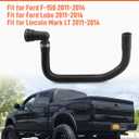 Engine Coolant Overflow Hose Fit for Ford F150 Lobo Fit for Lincoln Mark LT 2011 2012 2013 2014 Replace 626-675 BL3Z8C350A BL3Z-8C350-A Radiator Coolant Reservoir Hose Assembly