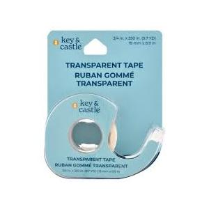 Castle & Key Transparent Tape 3/4 in x 350 