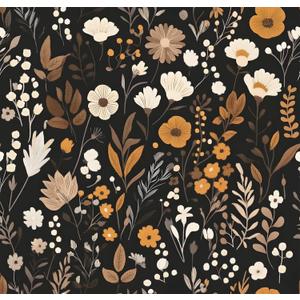 2 x Peel and Stick Wallpaper Vintage Contact Paper Boho 17.7"x78.8" Gold Leaf Self-Adhesive Wallpaper Removable Decorative Contact Paper for Cabinets and Drawers Bathroom Wallpapers Vinyl Roll