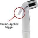 DANCO Complete Installation Kit for Vinyl Faucet Spray Hose & Assembly, White, 4-Feet, 1-Set (16560)